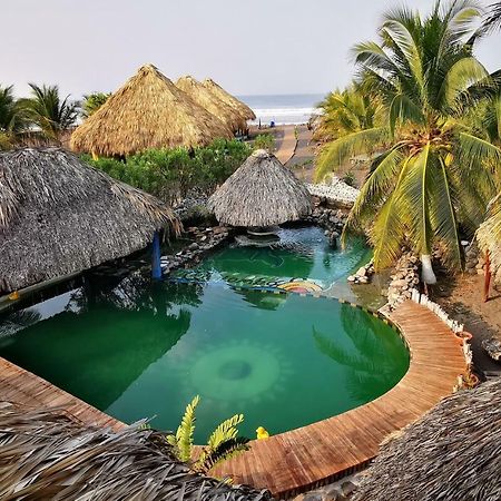 Eco-Hotel Playa Quilombo Las Lisas Luaran gambar