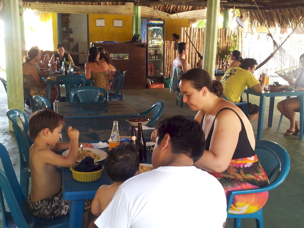 Eco-Hotel Playa Quilombo Las Lisas Luaran gambar