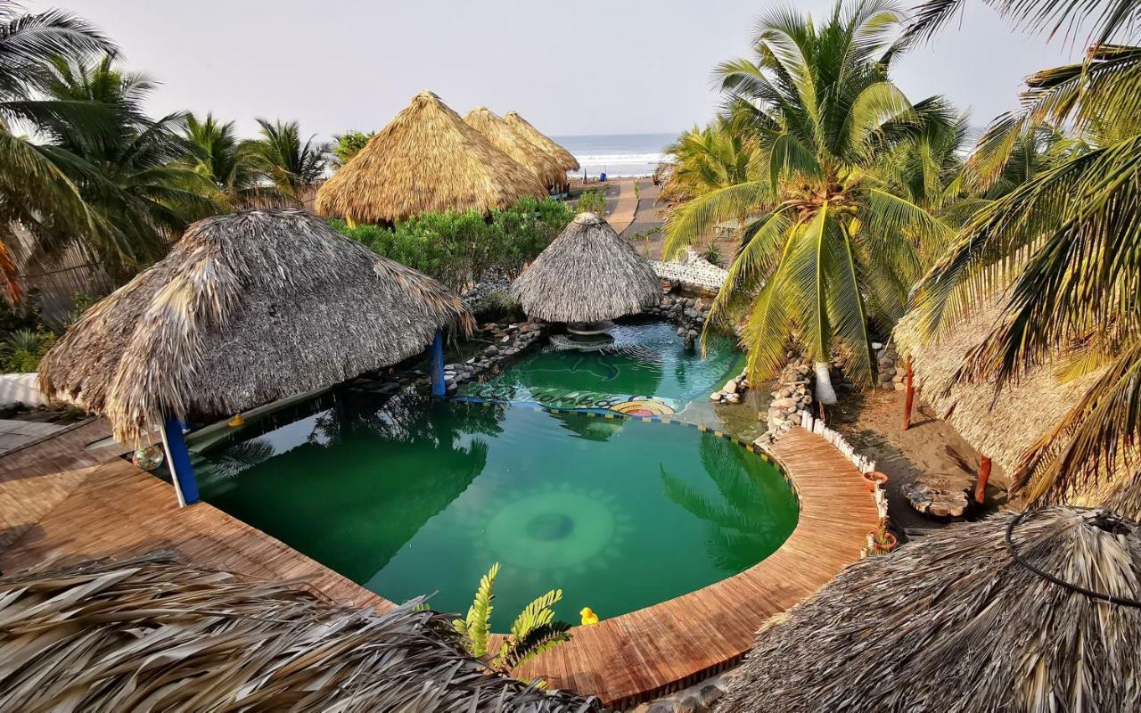 Eco-Hotel Playa Quilombo Las Lisas Luaran gambar