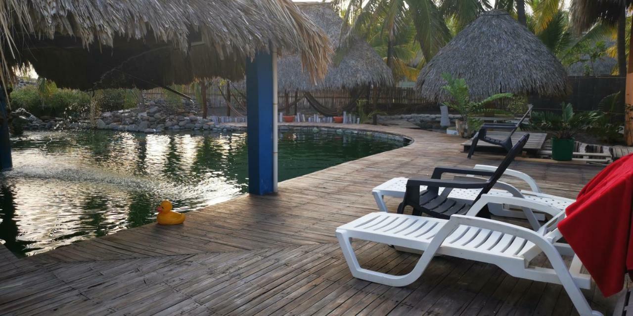 Eco-Hotel Playa Quilombo Las Lisas Luaran gambar